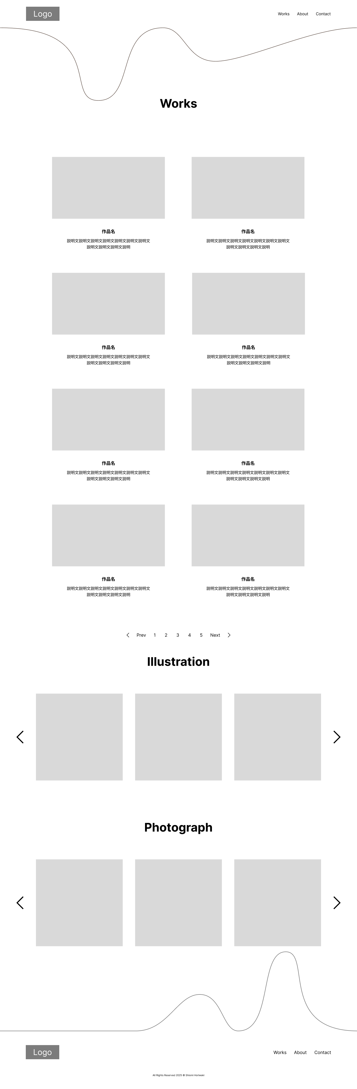 ワイヤーフレームPC Works